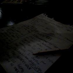 Pen And Paper-Lyrics in the comments's cover