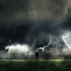 Lost in the storm 's cover